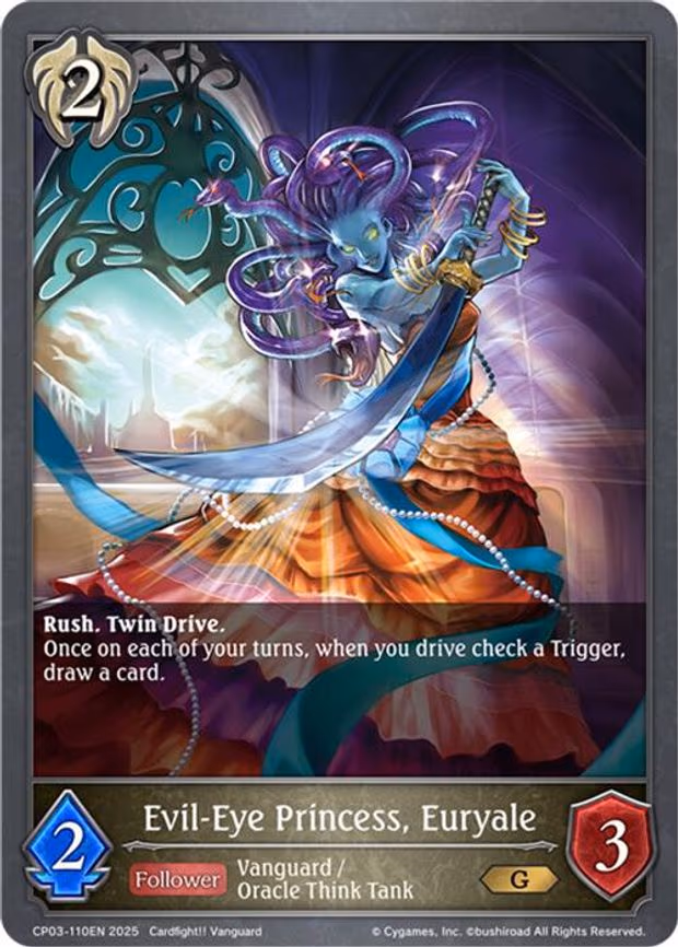 Evil-Eye Princess, Euryale - Gold (CP03-110EN)