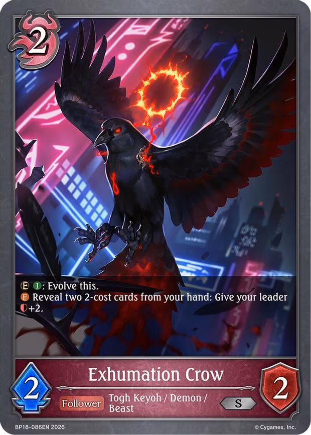 Exhumation Crow - Silver (BP18-086EN)