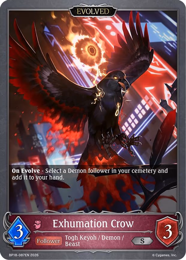 Exhumation Crow - Silver (BP18-087EN)