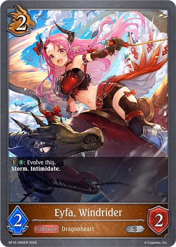 Eyfa, Windrider - Silver (BP16-066EN)