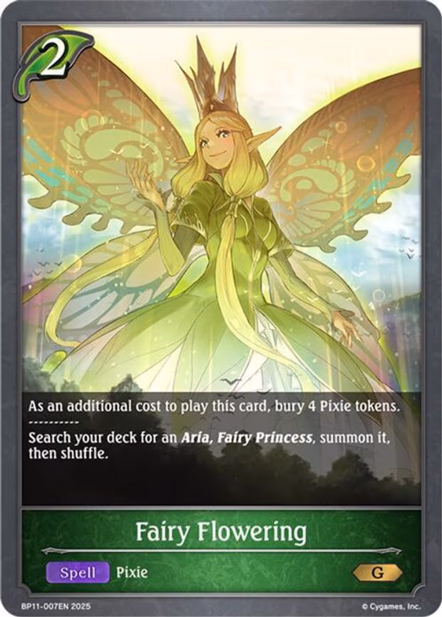 Fairy Flowering - Gold (BP11-007EN)