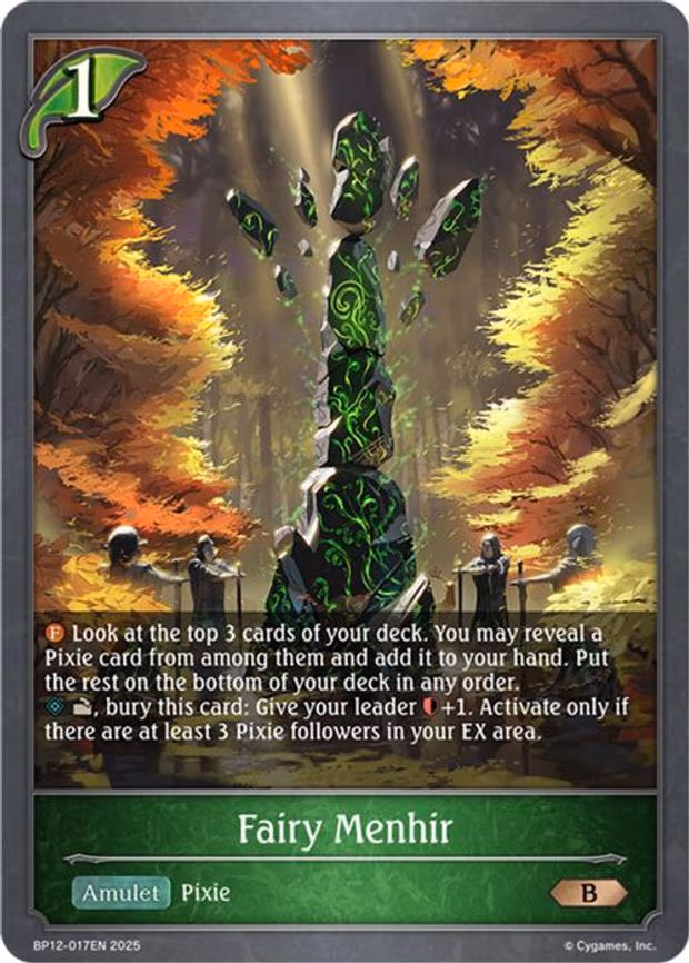 Fairy Menhir - Bronze (BP12-017EN)