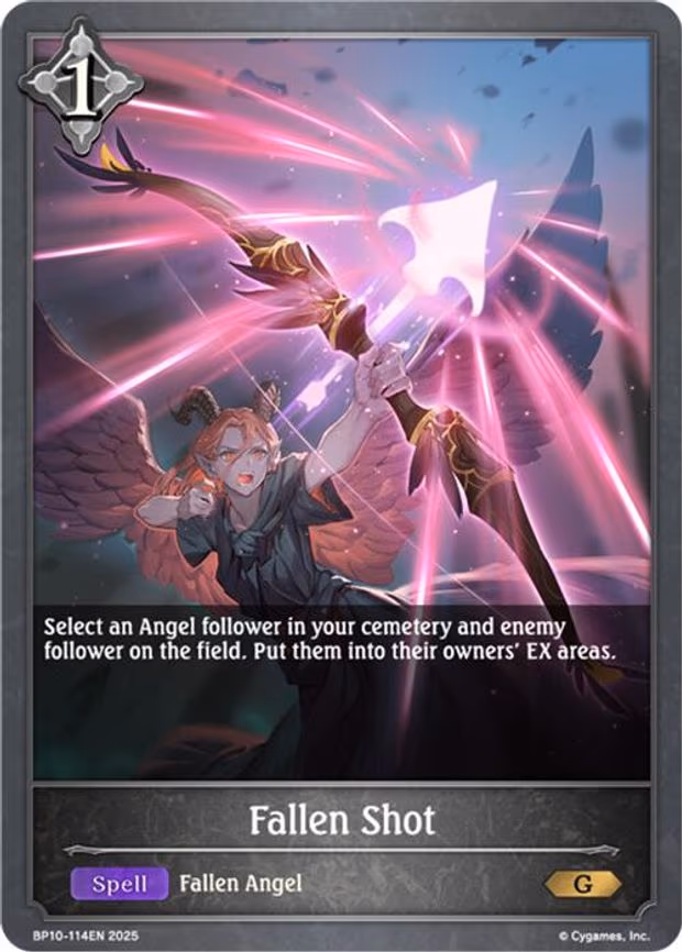 Fallen Shot - Gold (BP10-114EN)