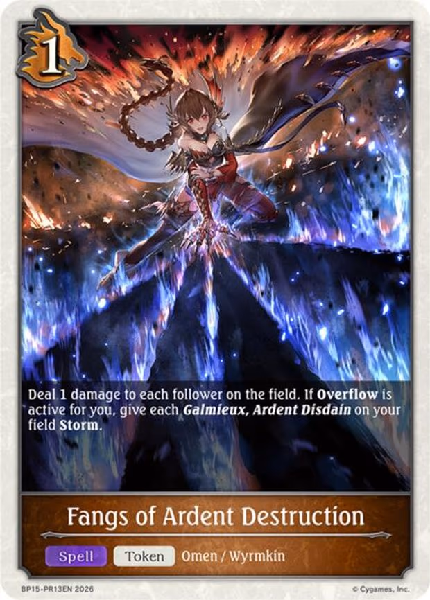 Fangs of Ardent Destruction -PR13 - None (BP15-PR13EN)