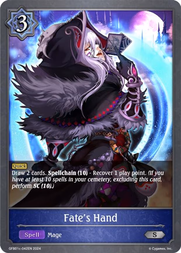 Fate's Hand - Silver (GFB01c-042EN)