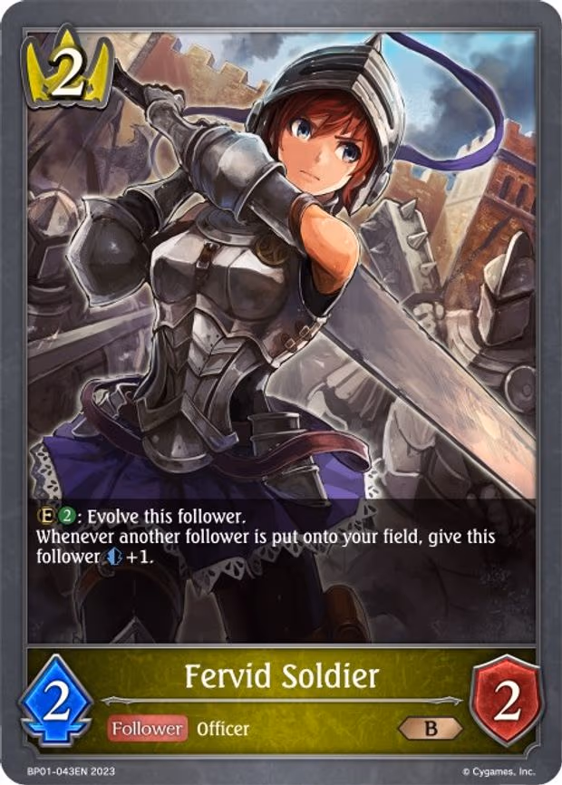 Fervid Soldier - Bronze (BP01-043EN)