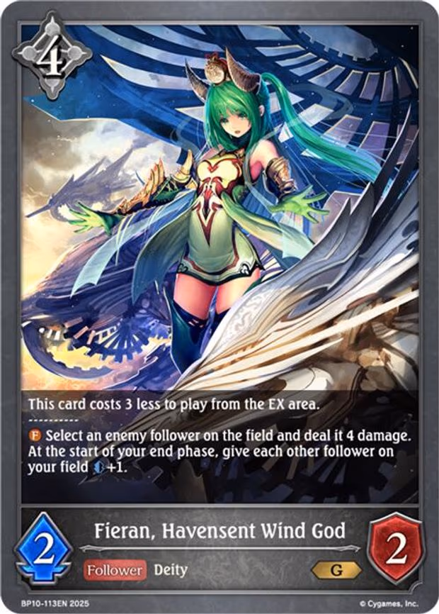 Fieran, Havensent Wind God