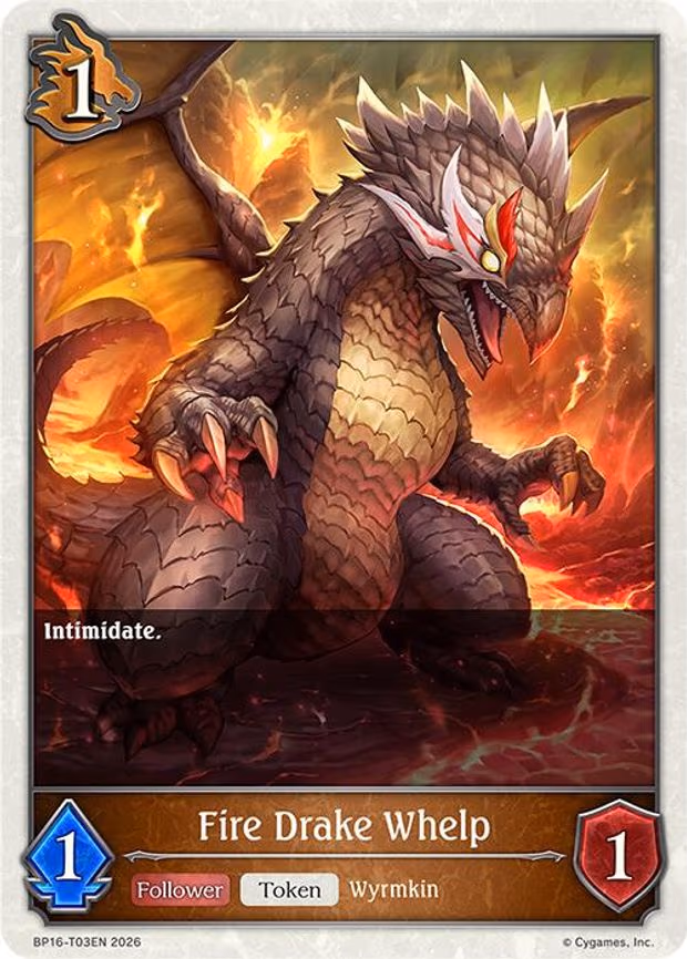 Fire Drake Whelp - None (BP16-T03EN)