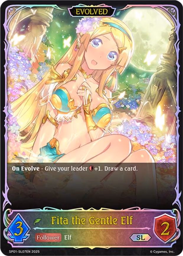 Fita the Gentle Elf (SL) (SL07EN) - Super Legendary (SP01-SL07EN)