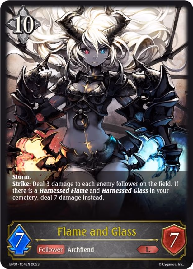Flame and Glass - Legendary (BP01-154EN)