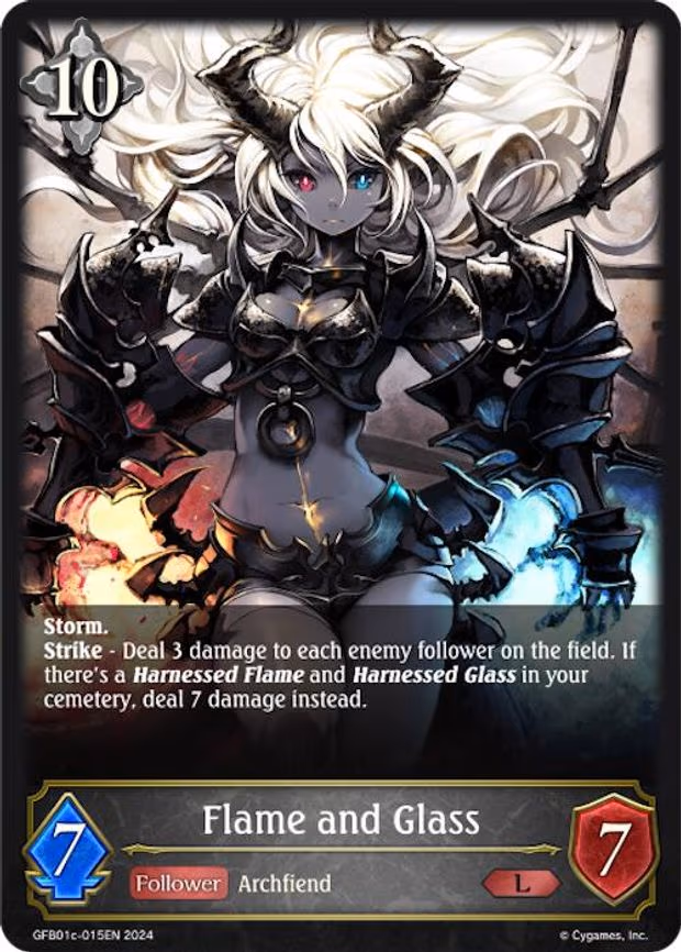 Flame and Glass - Legendary (GFB01c-015EN)