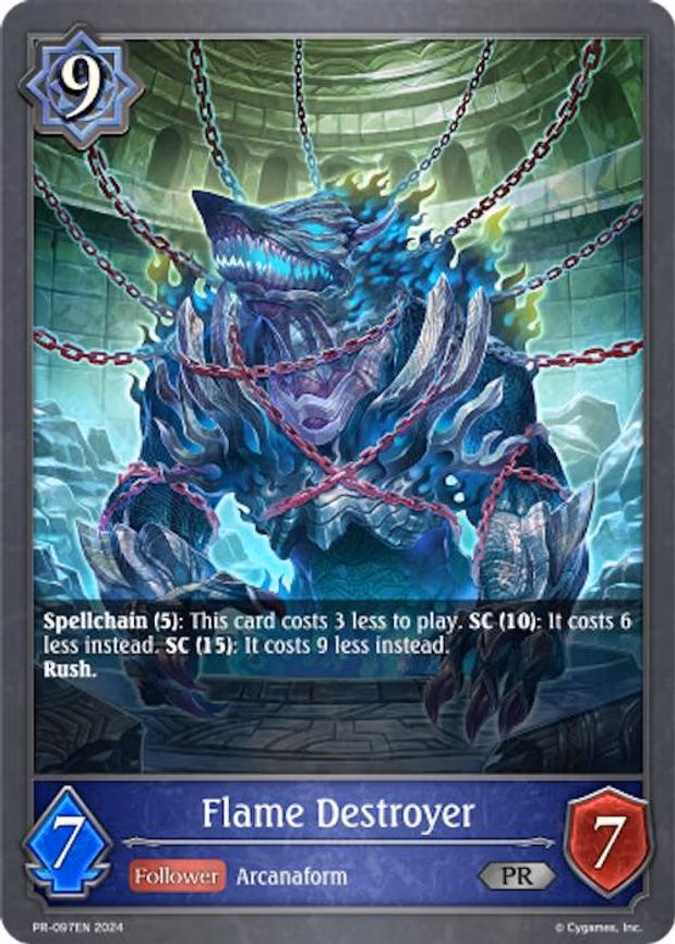 Flame Destroyer - Promo (PR-097EN)