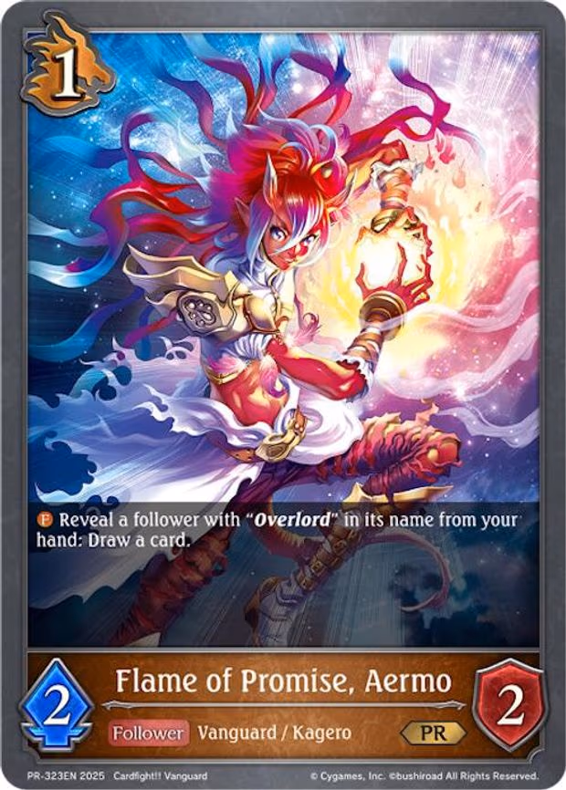 Flame of Promise, Aermo - Promo (PR-323EN)