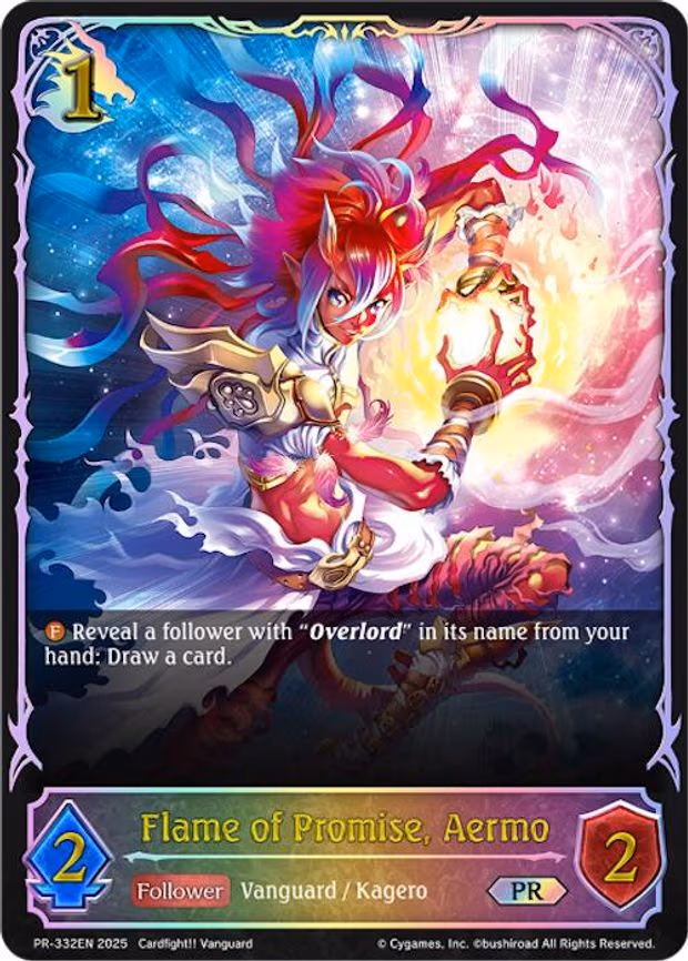 Flame of Promise, Aermo - Promo (PR-332EN)