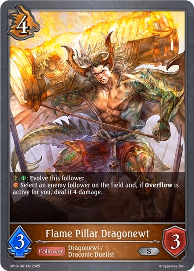 Flame Pillar Dragonewt