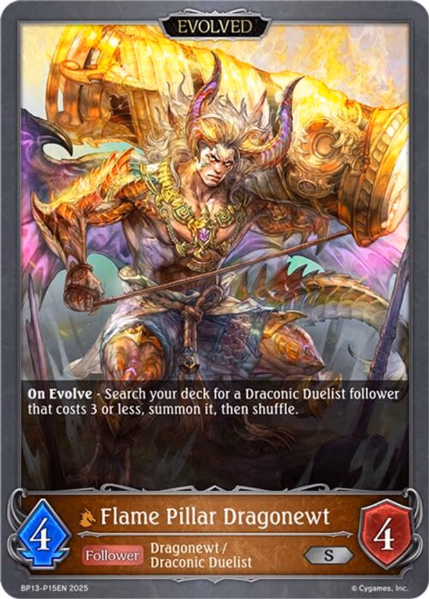 Flame Pillar Dragonewt