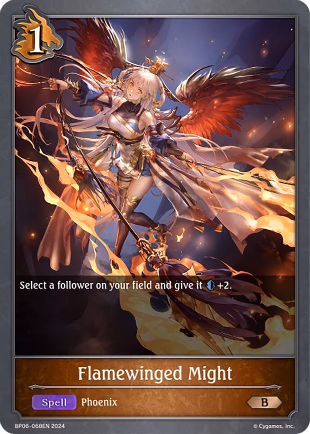 Flamewinged Might - Bronze (BP06-068EN)