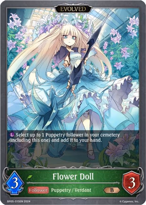 Flower Doll - Bronze (BP05-015EN)