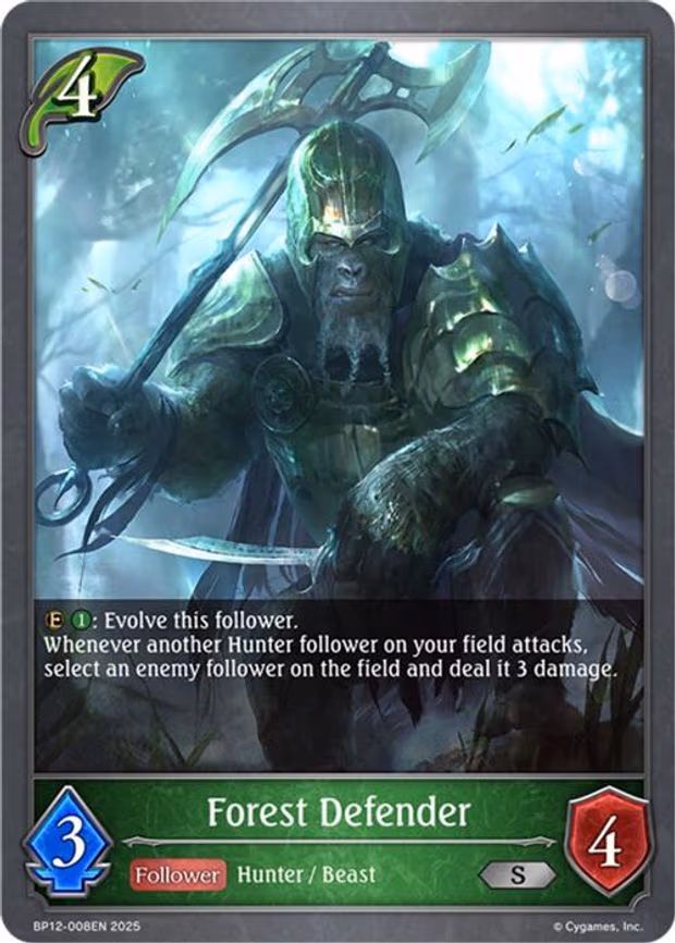 Forest Defender - Silver (BP12-008EN)