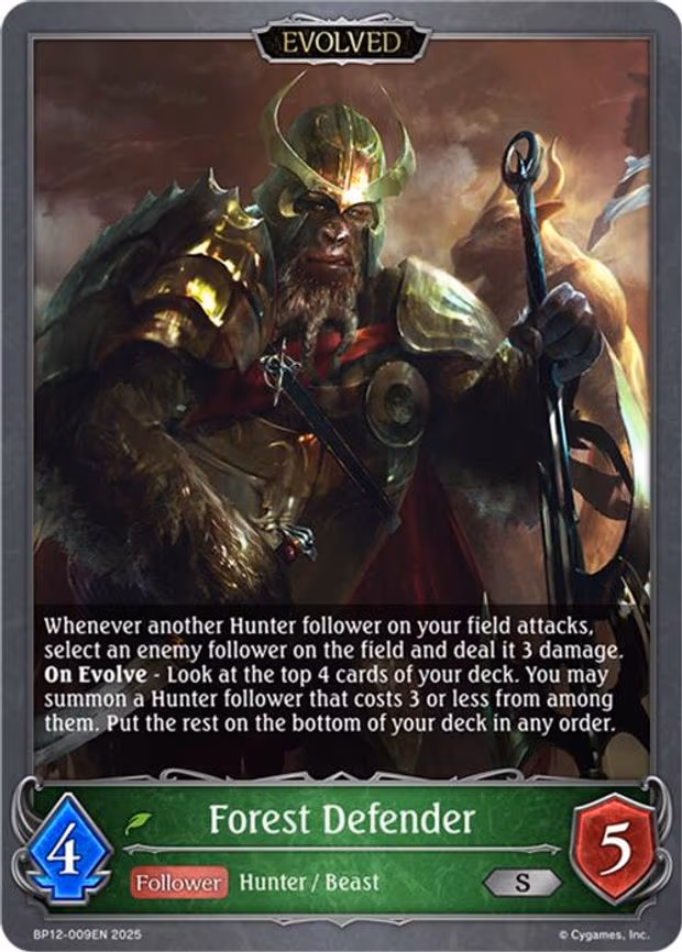 Forest Defender - Silver (BP12-009EN)