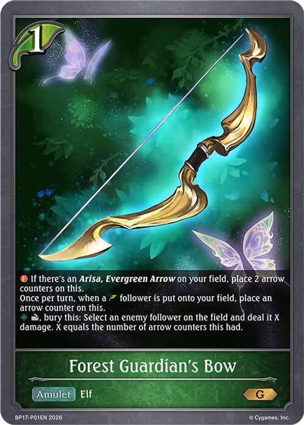 Forest Guardian's Bow - P01EN - Premium (BP17-P01EN)