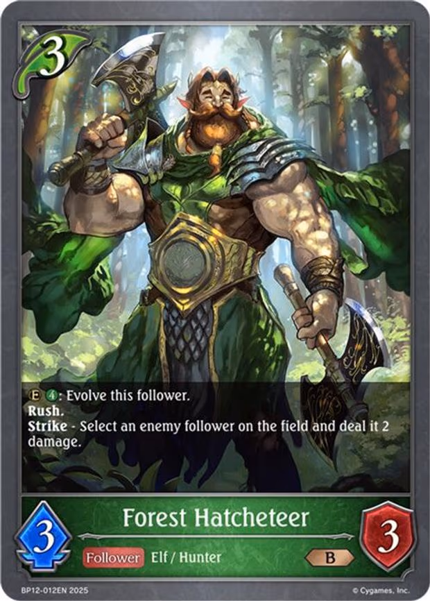 Forest Hatcheteer - Bronze (BP12-012EN)