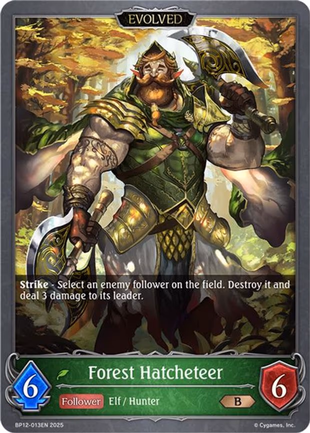 Forest Hatcheteer - Bronze (BP12-013EN)