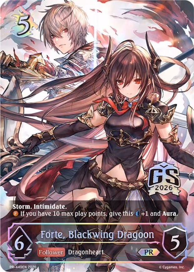 Forte, Blackwing Dragoon - Promo (PR-449EN)