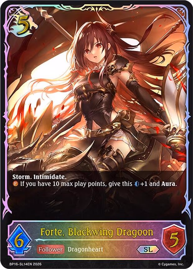 Forte, Blackwing Dragoon