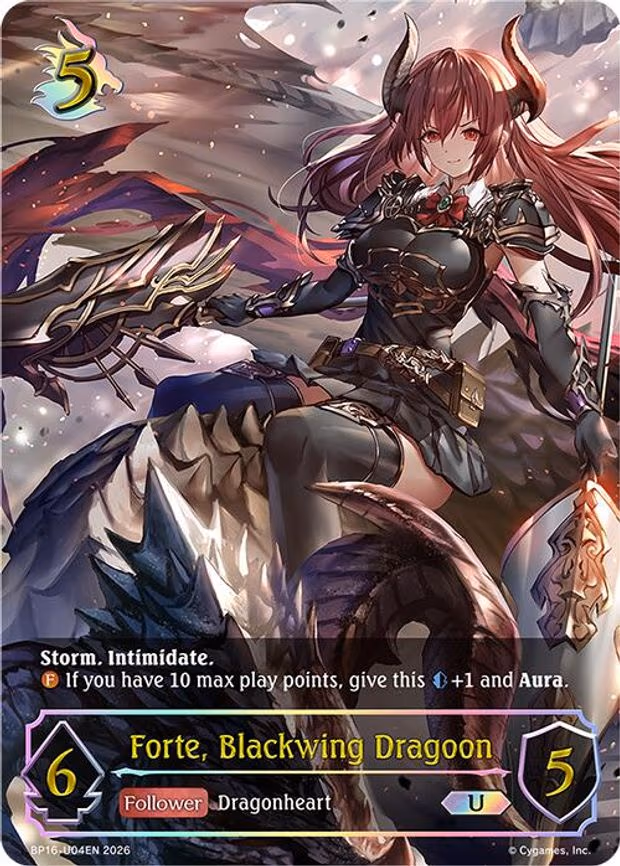 Forte, Blackwing Dragoon