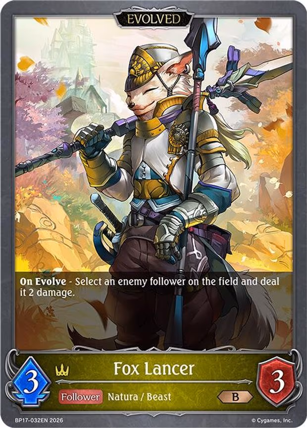 Fox Lancer - Bronze (BP17-032EN)