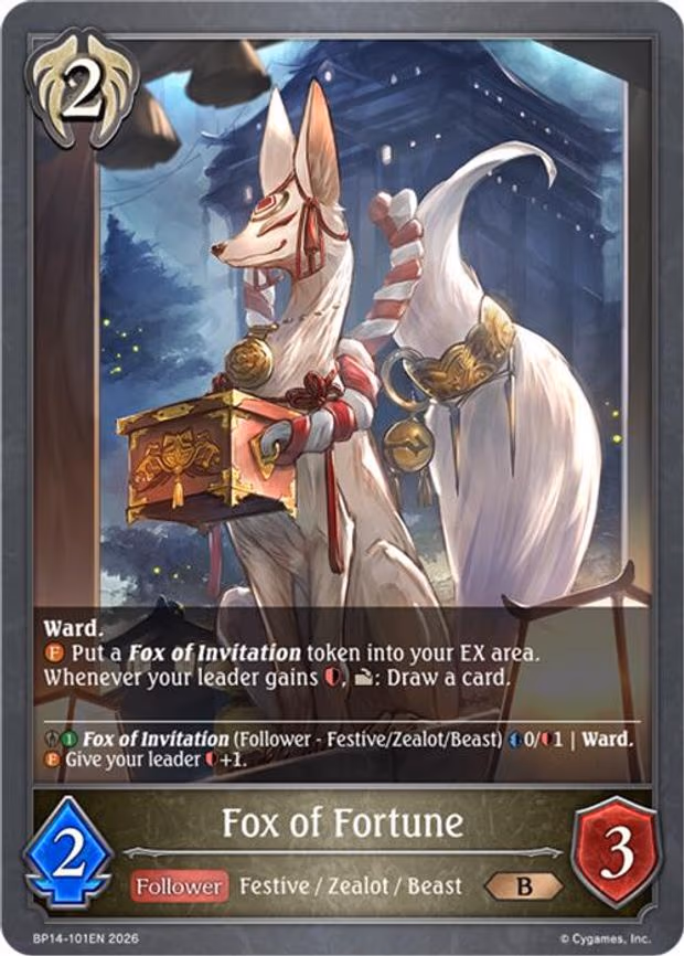 Fox of Fortune - Bronze (BP14-101EN)