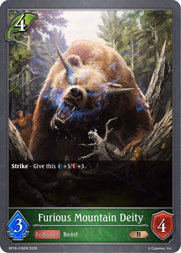 Furious Mountain Deity - Bronze (BP18-018EN)