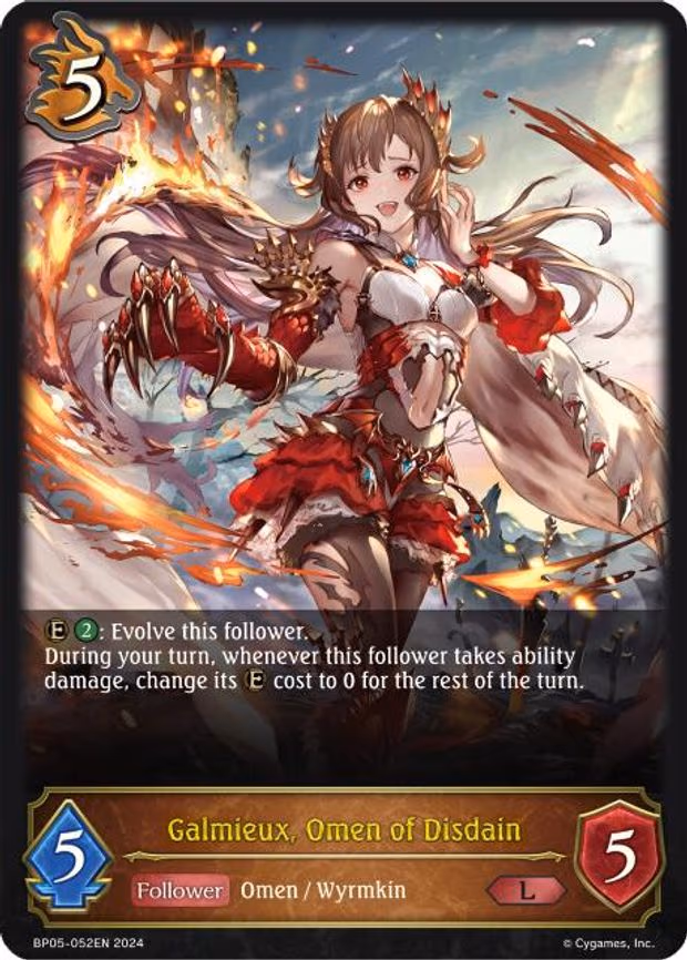 Galmieux, Omen of Disdain