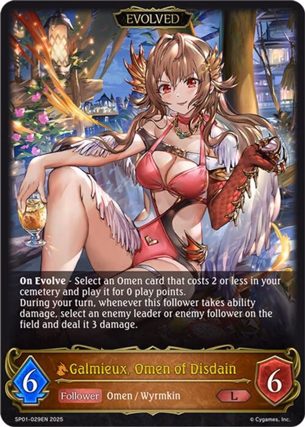 Galmieux, Omen of Disdain