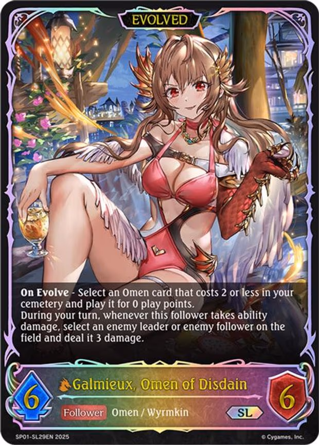 Galmieux, Omen of Disdain