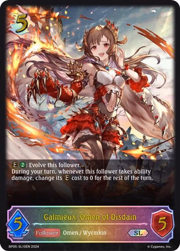 Galmieux, Omen of Disdain
