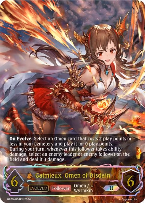 Galmieux, Omen of Disdain