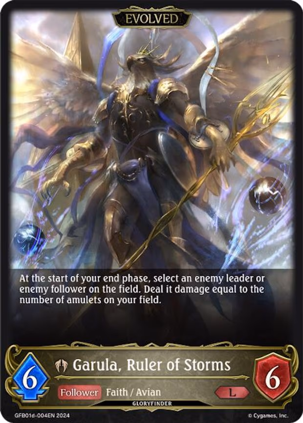 Garula, Ruler of Storms - Legendary (GFB01d-004EN)