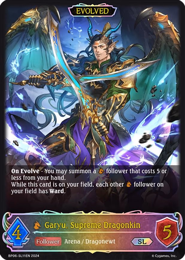 Garyu, Supreme Dragonkin - Super Legendary (BP06-SL11EN)