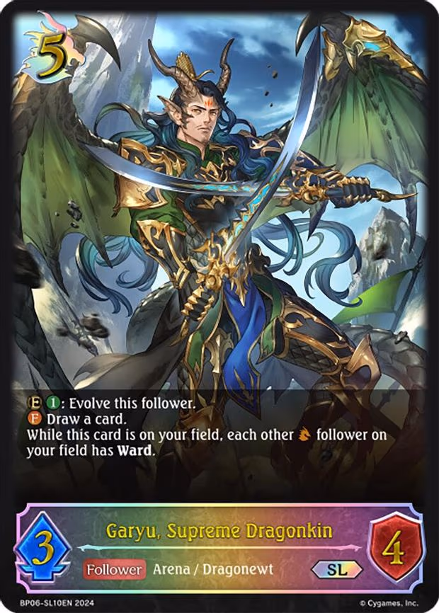Garyu, Supreme Dragonkin - Super Legendary (BP06-SL10EN)