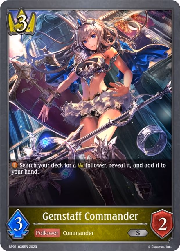 Gemstaff Commander - Silver (BP01-036EN)