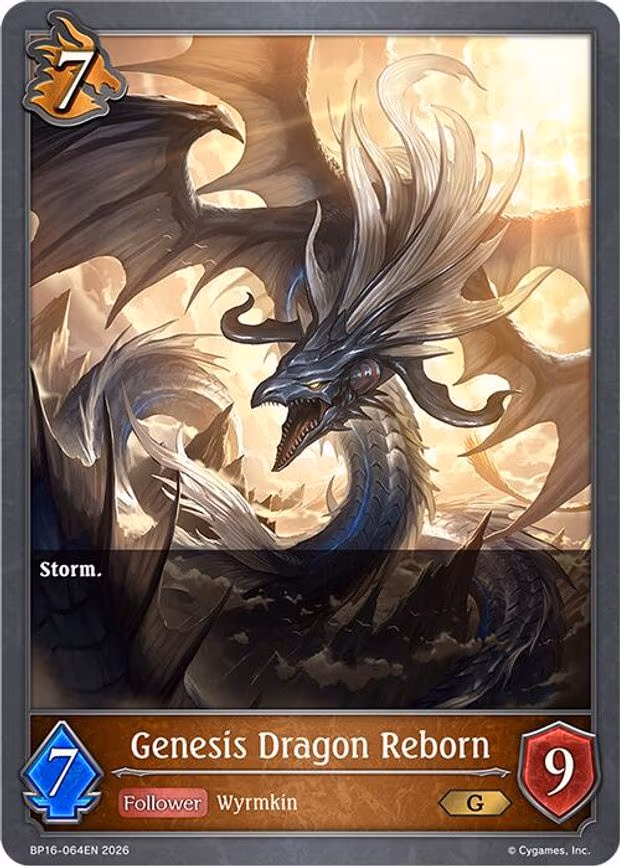 Genesis Dragon Reborn - Gold (BP16-064EN)