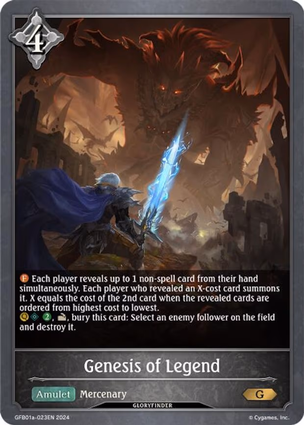 Genesis of Legend - Gold (GFB01a-023EN)
