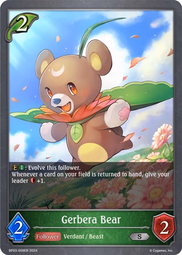 Gerbera Bear - Silver (BP03-009EN)