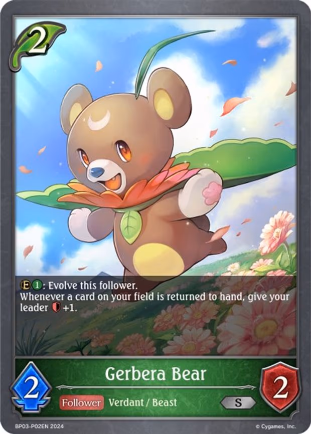 Gerbera Bear - P02EN - Premium (BP03-P02EN)
