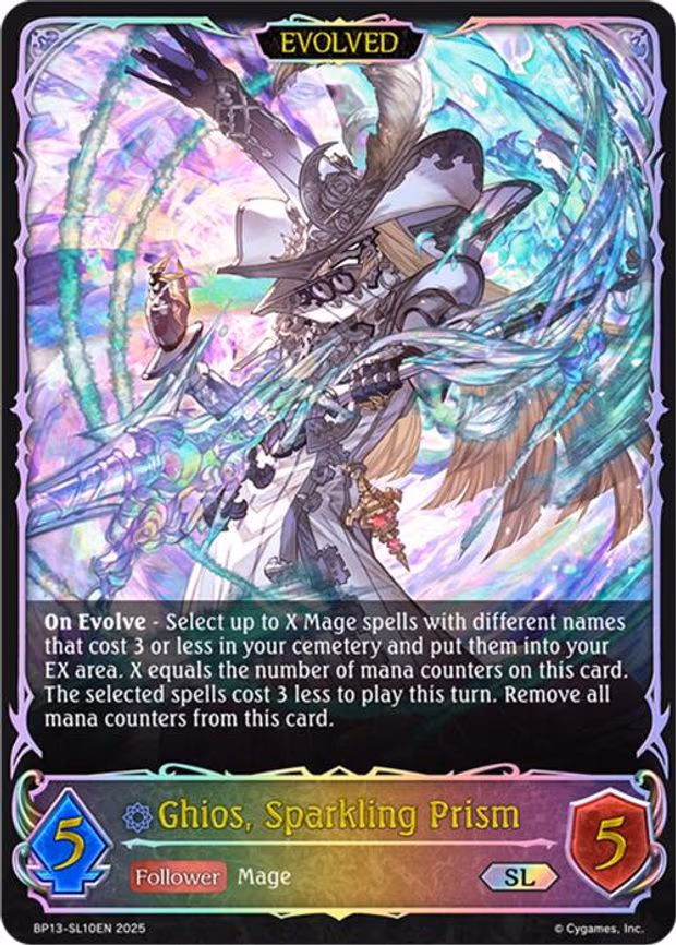 Ghios, Sparkling Prism - Super Legendary (BP13-SL10EN)