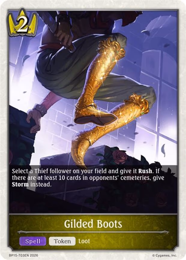 Gilded Boots - None (BP15-T03EN)