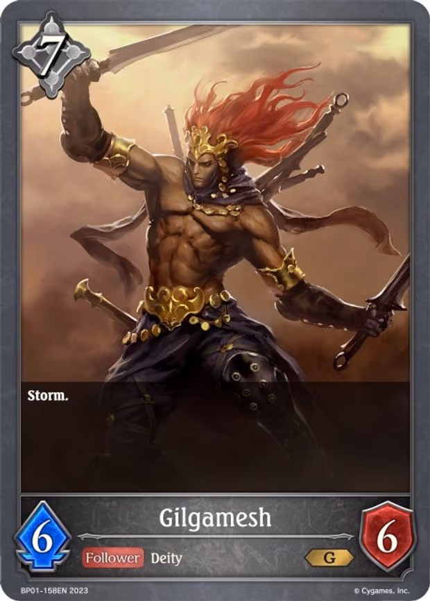 Gilgamesh - Gold (BP01-158EN)