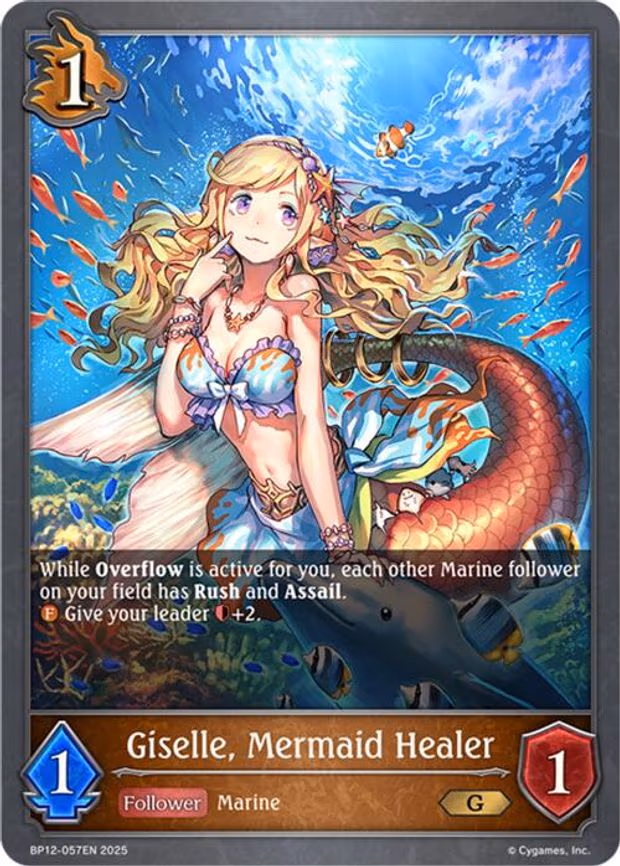 Giselle, Mermaid Healer - Gold (BP12-057EN)